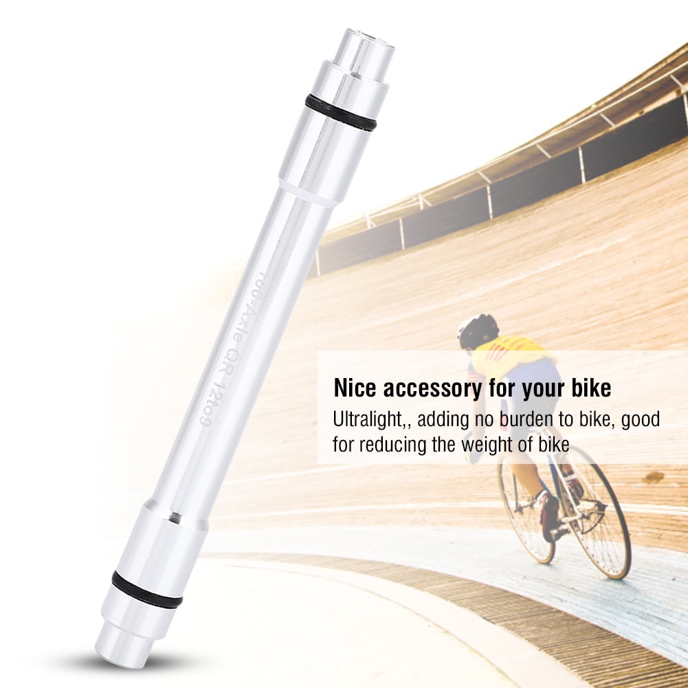 Bicycle Bike Thru Axle Hub Adapter 15mm to 12mm Quick Release Skewer 100mm LONG 