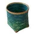 thumbnail image 1 of Cesta tejida redonda multiusos, transpirable, moderna, para guardar ropa sucia. L, 1 of 9