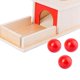 thumbnail image 3 of Caja Montessori para bebés, caja de permanencia de objetos, juguetes de desarrollo para niños 3 bolas, 3 of 4
