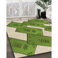 thumbnail image 2 of Ahgly Company Indoor Rectangle Patterned Slime Green Area Rugs, 7' x 10', 2 of 6
