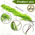 thumbnail image 3 of Werulen Soft Rubber Norfolk Pine Christmas Garland 90cm, Realistic Artificial Pine Garland for Holiday Decor, Lifelike Wicker Christmas Garland, Festive Mantel Fireplace Garland, 3 of 8