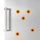 thumbnail image 5 of BRIGHTFUFU 100 piezas de abalorios de resina con forma de margarita para manualidades, accesorios de arte, 5 of 8