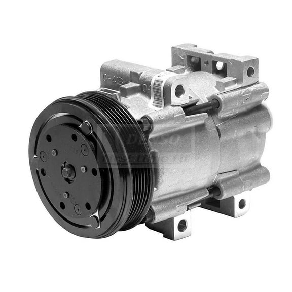 Denso 471-8100 New Compressor with Clutch Fits select: 1990-1995 FORD F150, 1990-1997 FORD F350