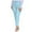 Light Blue, variant on APEXFWDT Women's Skinny Pants High Waisted Colored Stretch Tapered Pants for Women Casual Slim Fit Trendy Work Pants with Pockets