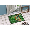 thumbnail image 4 of Fawn Great Dane St. Patrick's Day Indoor or Outdoor Mat 24x36 36 in x 24 in, 4 of 5