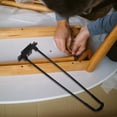 thumbnail image 3 of BRIGHTFUFU Support de Pieds en Épingle à Cheveux pour Tables Fer Lot de 1, 3 of 8