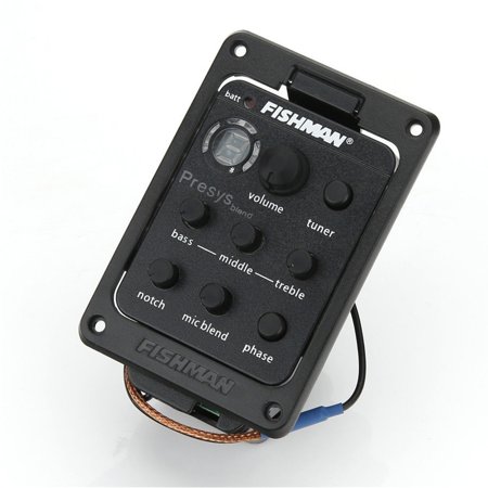 Fisher Acoustic Guitar Pickup - Fishman Presys Blend 201 Acoustic Eq Equalizer Guitar Preamp Piezo Pickup Tuner Walmart Canada
