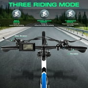 Vivi Electric Bike for Adults 26 Electric Mountain Bike 500W Cruise Control Electric Commuter Bike 21 Speed with Removable 48V Battery Up to 50 Miles