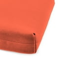 thumbnail image 5 of Jordan Manufacturing Sunbrella 72" x 22" Canvas Melon Solid Rectangular Outdoor Chaise Lounge Cushion with Ties and Hanger Loop, 5 of 13