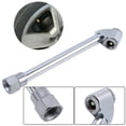 thumbnail image 4 of Car Tire Multi-Purpose Air Pump Hose Nozzle Gauge Inflator Inflatable Head Chuck, 4 of 5