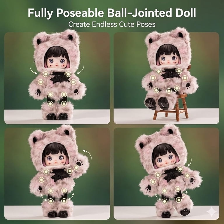 Nommi Blind Box BJD Doll, Nommi Forest Kingdom Series with Joint