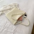 thumbnail image 1 of Bolso de hombro casual de gran capacidad para mujer, bolsos de mano para mujer (blanco) Likrtyny Para estrenar, 1 of 9