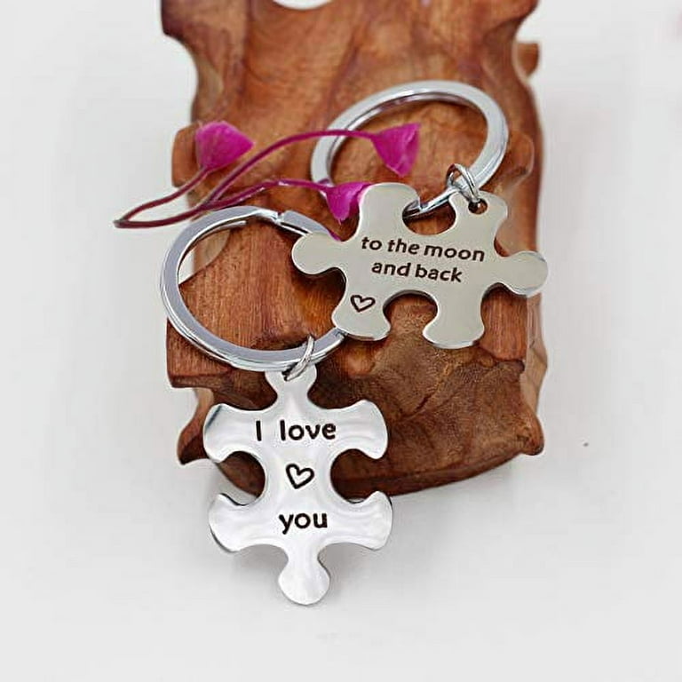 I Love You To The Moon And Back Couples Gift Pack - Bamboo & Wood