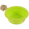 thumbnail image 4 of KAKOWELY 1 juego de baño para pájaros con soporte de almacenamiento para jaula, suministros para loros, bañera para canarios, pinzones, soporte para percha para pájaros., 4 of 4