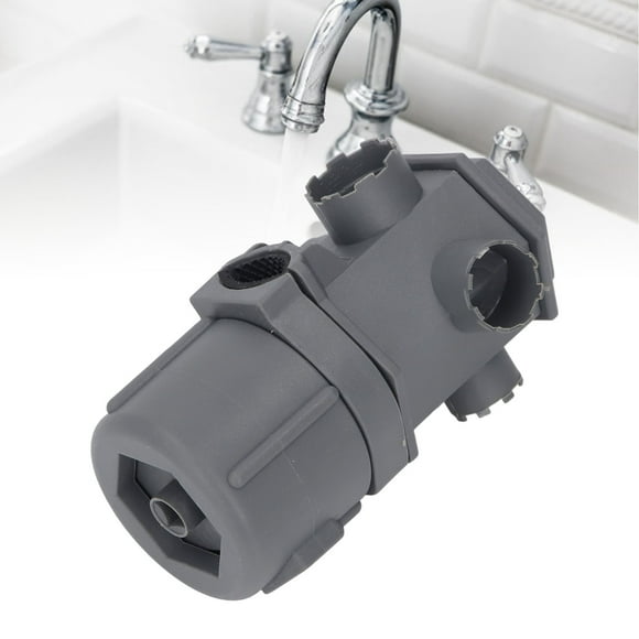 Plumbing Wrench Installer, Faucet Sink Wrench Slotted Versatile Non Slip Grooves with Various Gaskets for Nut