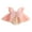 Colorful Pink, variant on Txlixc Infant Girl Rompers Dress Embroidery Butterfly Wing Fly Sleeve Rainbow Color Tulle Skirt Hem Jumpsuits Clothes Baby Bodysuits