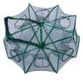 thumbnail image 2 of sunsanly Foldable Fishing Bait Trap 6/8/10/12/16 Holes Heavy Duty Fine Mesh Portable Collapsible Shrimp Minnow Crawfish Catcher Trap Cast Trap Net Dip Cage, 2 of 8