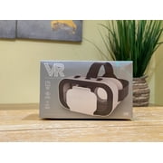 Virtual Reality Headset, VR Headset/Goggles by GEMS Use with iPhone and Android Adjustable Focal Length, Universal Compatibility, Ergonomic Design, A