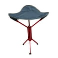 thumbnail image 2 of jinwen Tabouret de Camping Compact Petit Chaise Pliable pour Plage Barbecue Intérieur Extérieur Rouge Bleu Foncé, 2 of 9