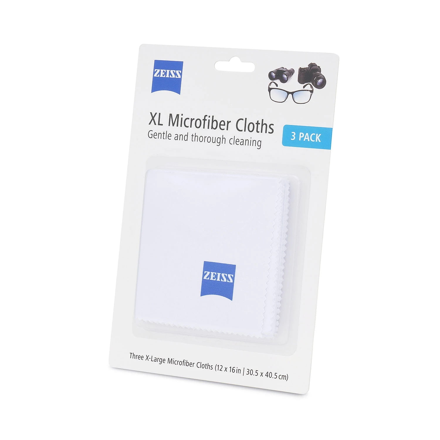 Zeiss Jumbo Microfiber Cleaning Cloths, 3 Pack - Walmart.com