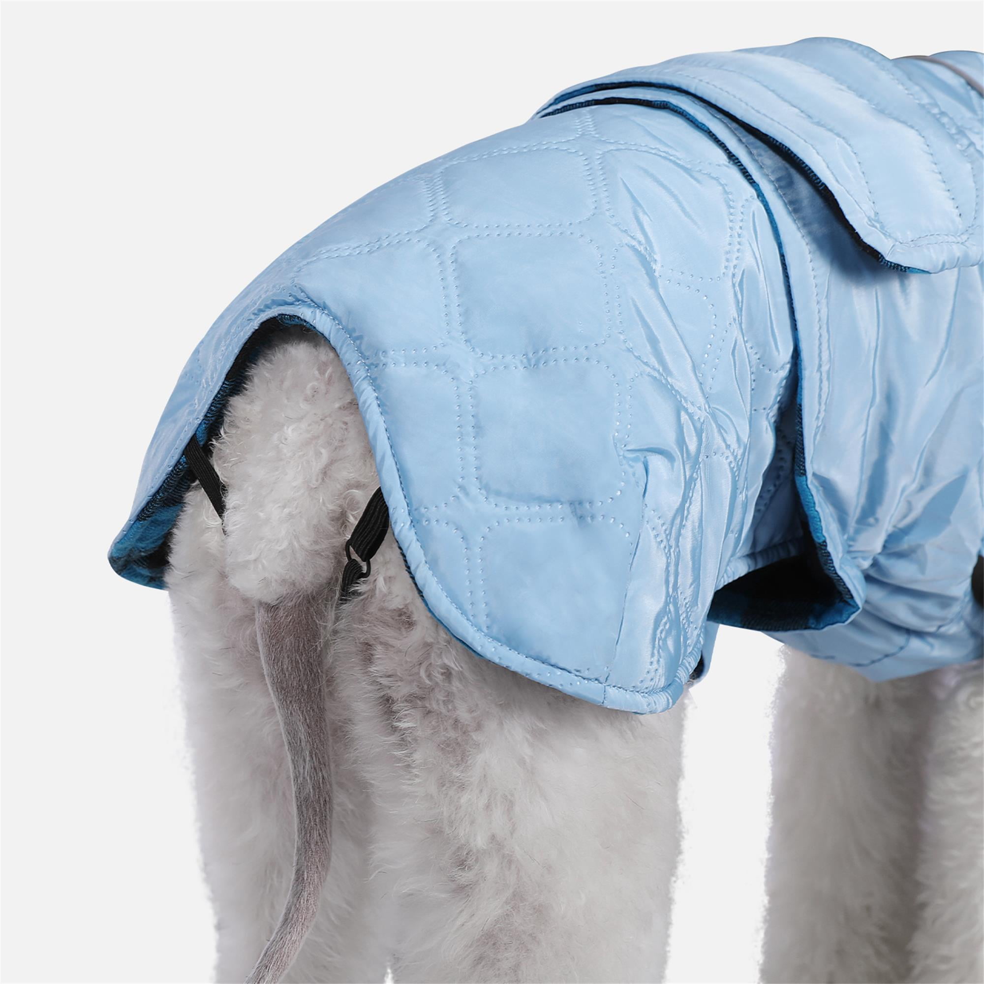 Kadyn Reversible Water Repellent Dog Jacket Pets Apparel Winter Warm Outdoor Sport Dog Coats for Winter Cold Weather Puppy Comfort Vest, Blue XL Kadyn Reversible Water Repellent Dog Jacket Pets Apparel Winter Warm Outdoor Sport Dog Coats for Winter Cold Weather Puppy Comfort Vest, Blue XL