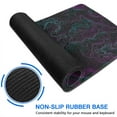 thumbnail image 6 of Pink and Green Line Circles&nbsp;mouse Padswaterproofno Slip&nbsp;Line Series for Office Home Work GamingmousematRubber Base Mousepad with Stitched Edges 31.5x11.8inches, 6 of 7