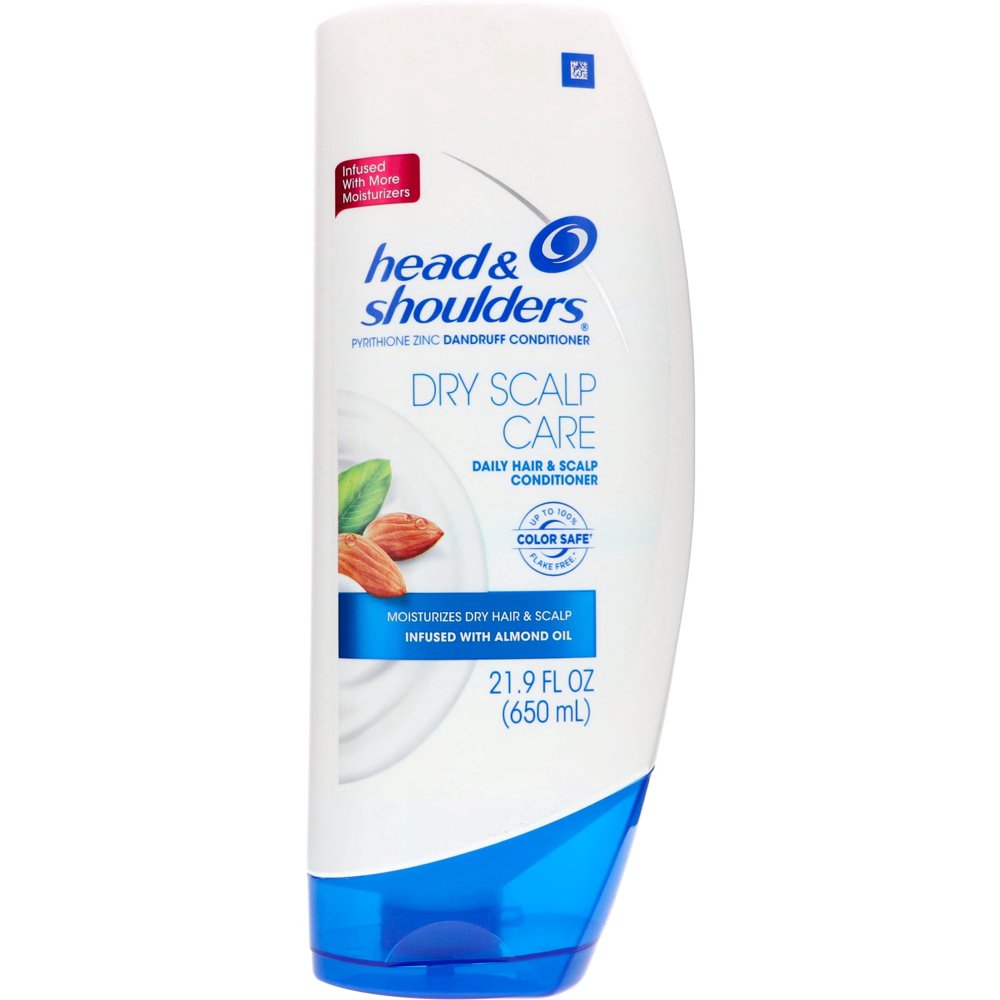 Head & Shoulders Dry Scalp Care Dandruff Conditioner, 21.9 oz (Pack of