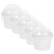 thumbnail image 2 of Popcorn Holder Plastic Popcorn Containers Reusable Home Diy Cinema Retail Stores Food Grade Buckets With Lids 5Set, 2 of 5
