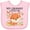 AD-Pink, variant on Inktastic My Granny Loves Me- Little Fox Boys or Girls Baby Bib
