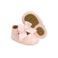 thumbnail image 4 of Douhoow Baby Girl Shoes Soft Sole Princess Flats Shoes Infant Ribbon Bow Non-Slip Crib Shoes, 4 of 8
