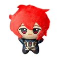 thumbnail image 1 of 20 Style 10CM Impact Tartaglia Zhong Li Kokomi Eula Raiden Shogun Plush Pendant Toy Doll Mini Keychain Backpack for Gift, 1 of 5