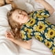 thumbnail image 5 of Fotbe Sunflowers Pijama Estampada de 2 Piezas para Niños – Ropa de Dormir de Manga Corta Cómoda para Niños y Niñas, Camiseta y Shorts de Algodón-Medium, 5 of 6