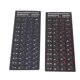 thumbnail image 2 of 2 uds pegatinas de teclado ruso revestimiento único impermeable a prueba de polvo pegatinas de teclado de alfabeto ruso para PC portátil 1 azul 1 rojo, 2 of 8