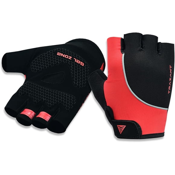 Half Finger Cycling Gloves Anti-Slip Bike Gloves Gel Padded Shock Absorbing Bicycle Riding Gloves for Men and Women