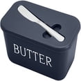 thumbnail image 2 of ACDANC 2026 New Butter Dish with Lid for Fridge Or Countertop,Sealed Storage Container for Cheese and Spread,Durable Plastic Tray Box,Kitchen Organization Tool Cheese Storage, 2 of 7