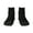 2 Black-2, variant on Black Marble Ankle Socks for Women Non Slip Socks No Show Socks Classic Low Cut Casual Socks Casual Socks