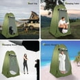 thumbnail image 5 of Portable Camping Toilet Tent for Adults, X Large Pop Up Privacy Shelter with Folding Toilet and Outdoor Shower Features, 5 of 8