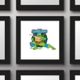 thumbnail image 5 of Gallery Pops Nickelodeon Teenage Mutant Ninja Turtles - Leonardo Patch Wall Art, Black Framed Version, 12" x 12", 5 of 5