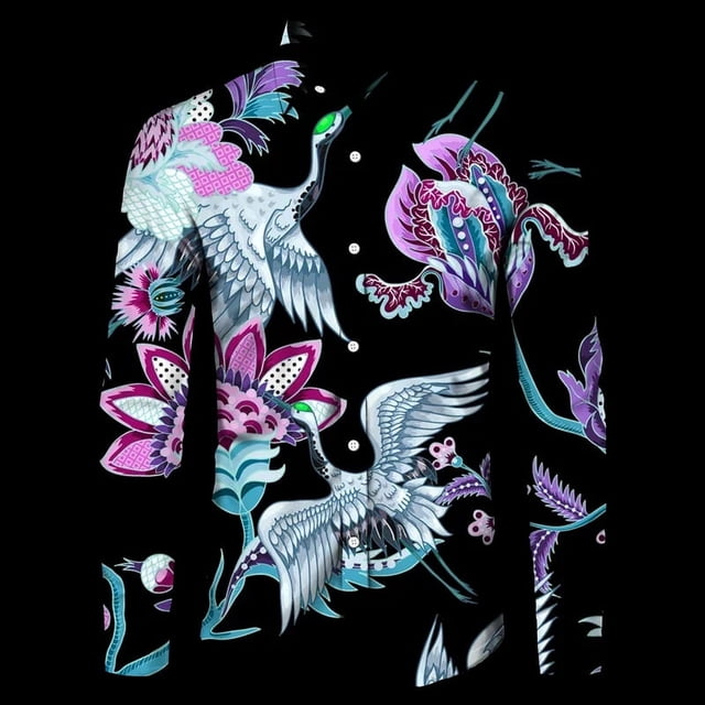 Camisas de manga larga con estampado 3D vintage de cachemira de la antigua Babilonia para hombre, tótem espiritual hinduismo, gráfico, ropa para hombre