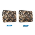 thumbnail image 7 of FORMRS 13-13.3 inch Laptop Sleeve Case Soft Carrying Quilted Computer Bag Cover, Metallic Flower, 7 of 7