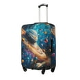 thumbnail image 2 of Uemuo Colorful Planet Universe Printed Washable Luggage Cover - Fashion Suitcase Protector Fits 18-32 Inch Luggage -Small, 2 of 9