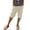 r-1426Khaki348, variant on MEZZALL Women Shorts Linen Shorts With Pockets Elastic Drawstring Leisure Shorts Knee Length Shorts Birthday Solid Color Summer Daily Casual Bottoms
