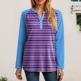 thumbnail image 7 of Godom Blouses for Women Fall Long Sleeves V Neck Tops Casual Knit Tunic Loose Fit T Shirt, 7 of 7