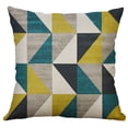 thumbnail image 1 of Panxico Decorative Pillows Plush,Home Decor,Living Room Decor,Irregular Geometric Pattern Pillow Case Cushion Cover 60x60cm,Clearance, 1 of 2