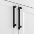 thumbnail image 3 of GlideRite 6-5/16 in. Center Euro Cabinet Bar Pulls, Matte Black, Pack of 5, 3 of 3