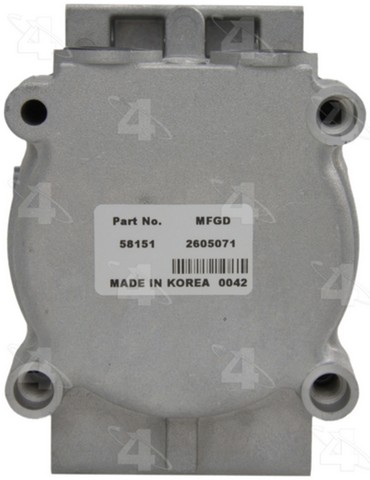 Four Seasons 58151 A/C Compressor For 97-06 Ford F-150 F-150 Heritage Fits select: 1997-2003,2005-2006 FORD F150