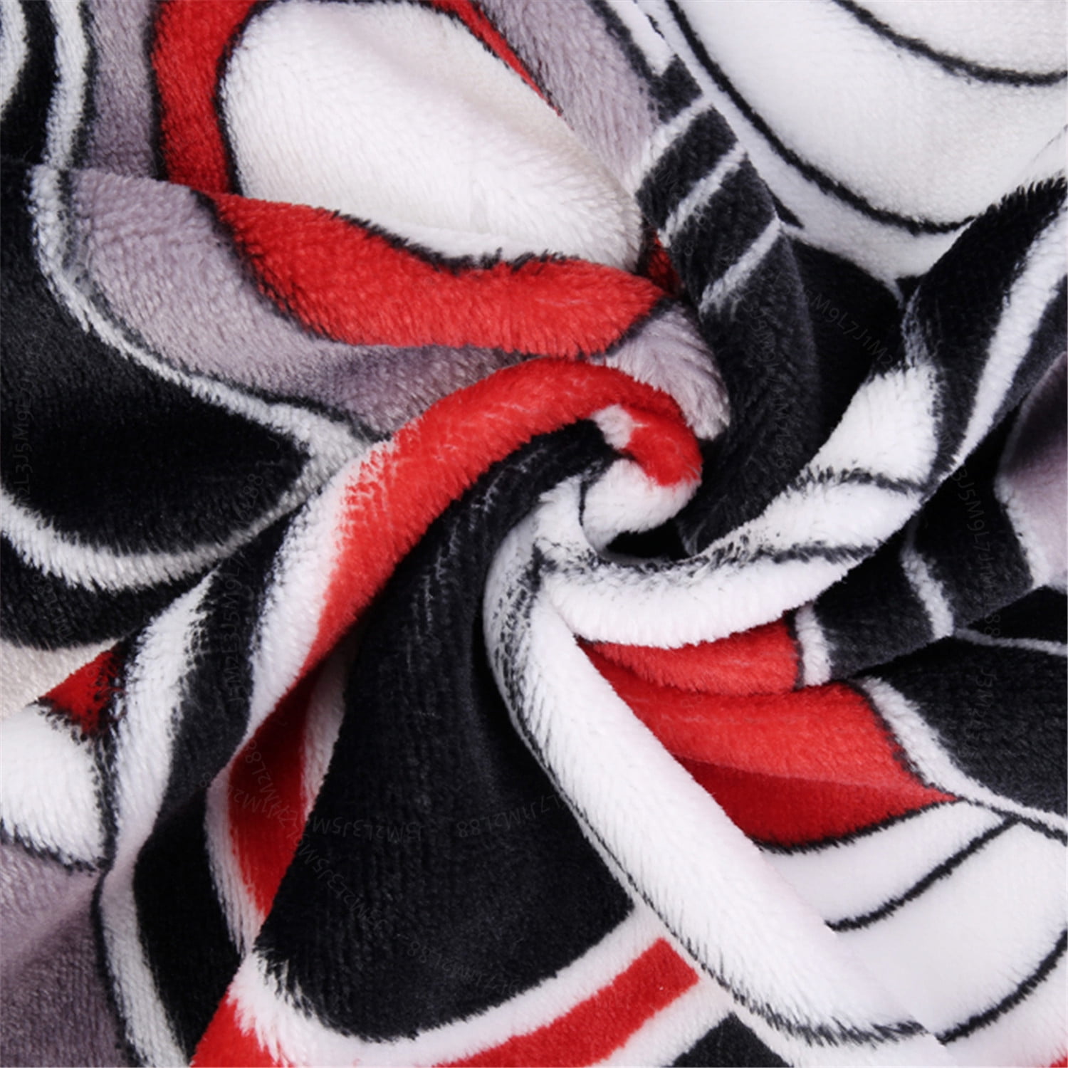 JML Throw Blanket 50"x60" Soft Cozy Flannel Fleece Throw Blanket for Sofa Couch Bed