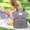 #Gray, variant on 100Fens Outdoor Use Portable Folding Bed Mother and Baby Backpack Lightweight Large Capacity Multifunctional Backpack