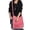 Pink, variant on gcong Stylish Woven Fringe Messenger Crossbody Bag for Daily Casual Wear and Travel Use