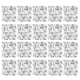 thumbnail image 1 of 20 Unids s Calcomanías s Autoadhesivos Arte Mosaico cinturo Línea Etiqueta gris, 1 of 7